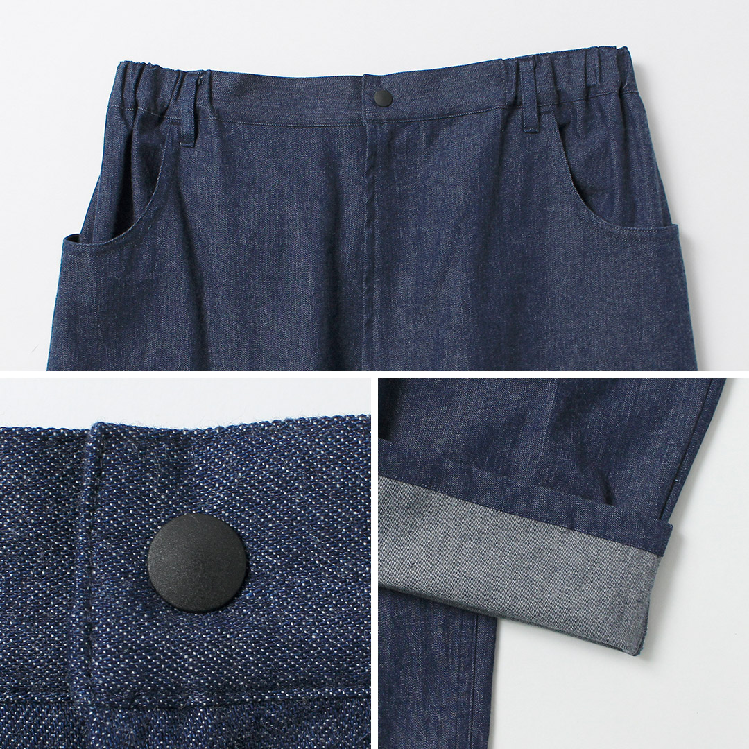 BASISBROEK（バージスブルック） アルビオン 8ozデニム セミワイドイージーパンツ 日本製 / メンズ ライトオンス ウエストゴム |  | 19