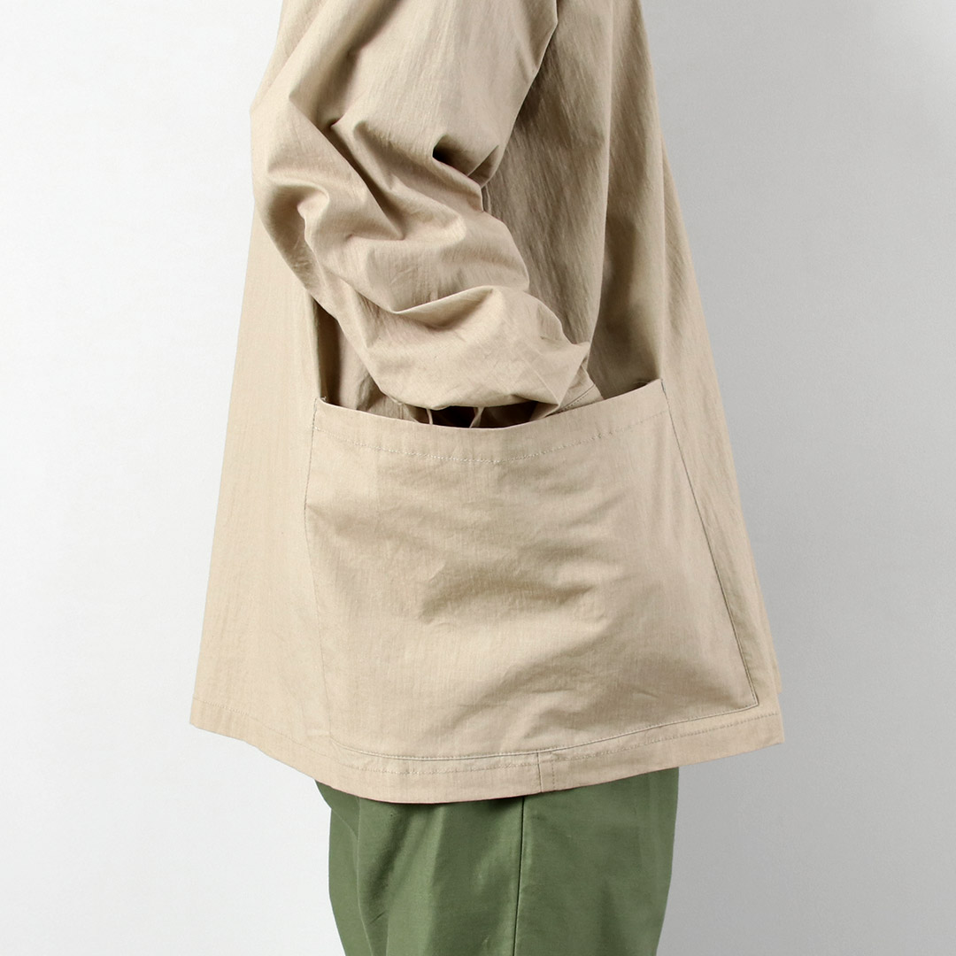 BASISBROEK（バージスブルック） オルガン コットンリネン シャツジャケット 日本製 / メンズ |  | 10