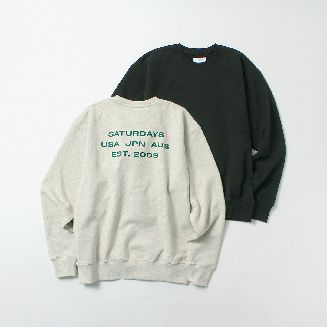 SATURDAYS NYC（サタデーズ ニューヨークシティ）　バワリー インターナショナル クルー スウェット / メンズ | Saturdays NYC | 04
