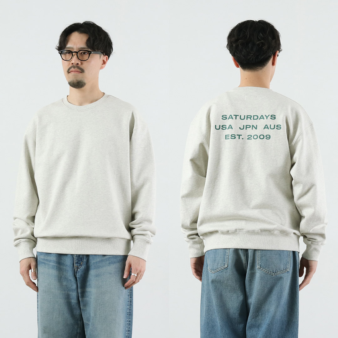 SATURDAYS NYC（サタデーズ ニューヨークシティ）　バワリー インターナショナル クルー スウェット / メンズ | Saturdays NYC | 14