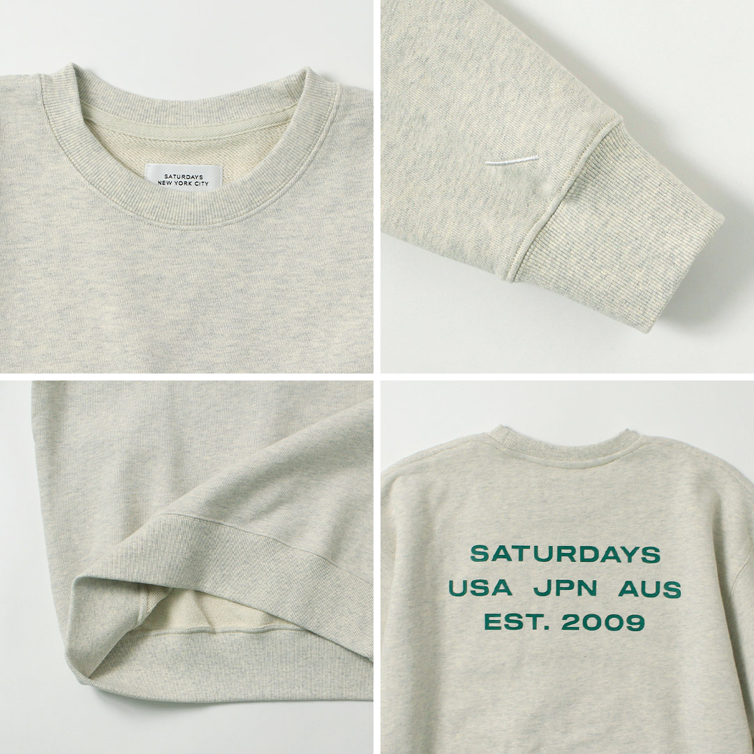 SATURDAYS NYC（サタデーズ ニューヨークシティ）　バワリー インターナショナル クルー スウェット / メンズ | Saturdays NYC | 16
