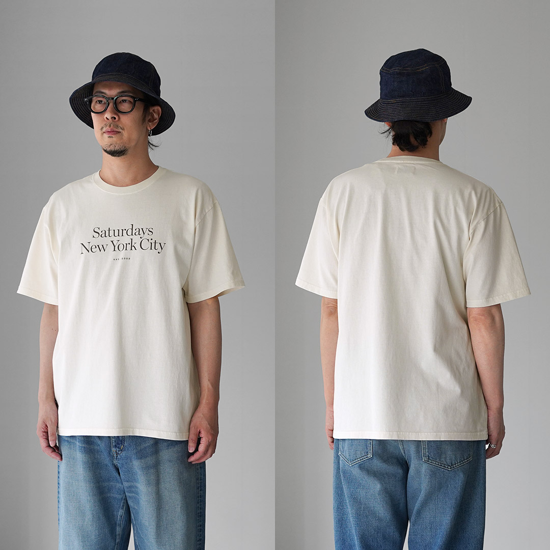 SATURDAYS NYC（サタデーズ ニューヨークシティ） ミラー スタンダード ショートスリーブ Tシャツ / 半袖 メンズ | Saturdays NYC | 13