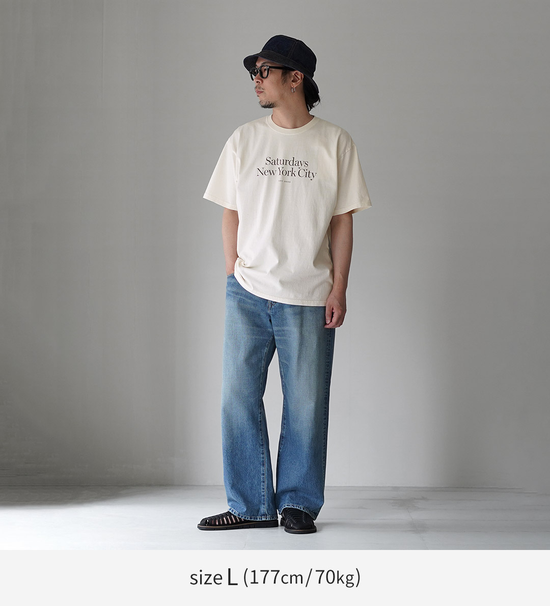 SATURDAYS NYC（サタデーズ ニューヨークシティ） ミラー スタンダード ショートスリーブ Tシャツ / 半袖 メンズ | Saturdays NYC | 05