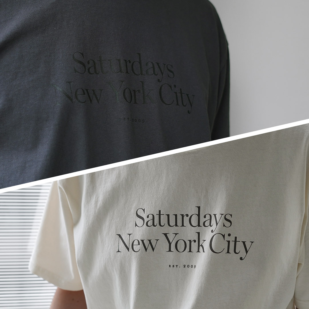 SATURDAYS NYC（サタデーズ ニューヨークシティ） ミラー スタンダード ショートスリーブ Tシャツ / 半袖 メンズ | Saturdays NYC | 09