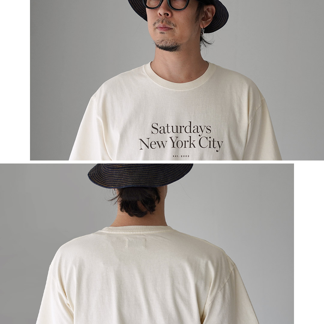 SATURDAYS NYC（サタデーズ ニューヨークシティ） ミラー スタンダード ショートスリーブ Tシャツ / 半袖 メンズ | Saturdays NYC | 11