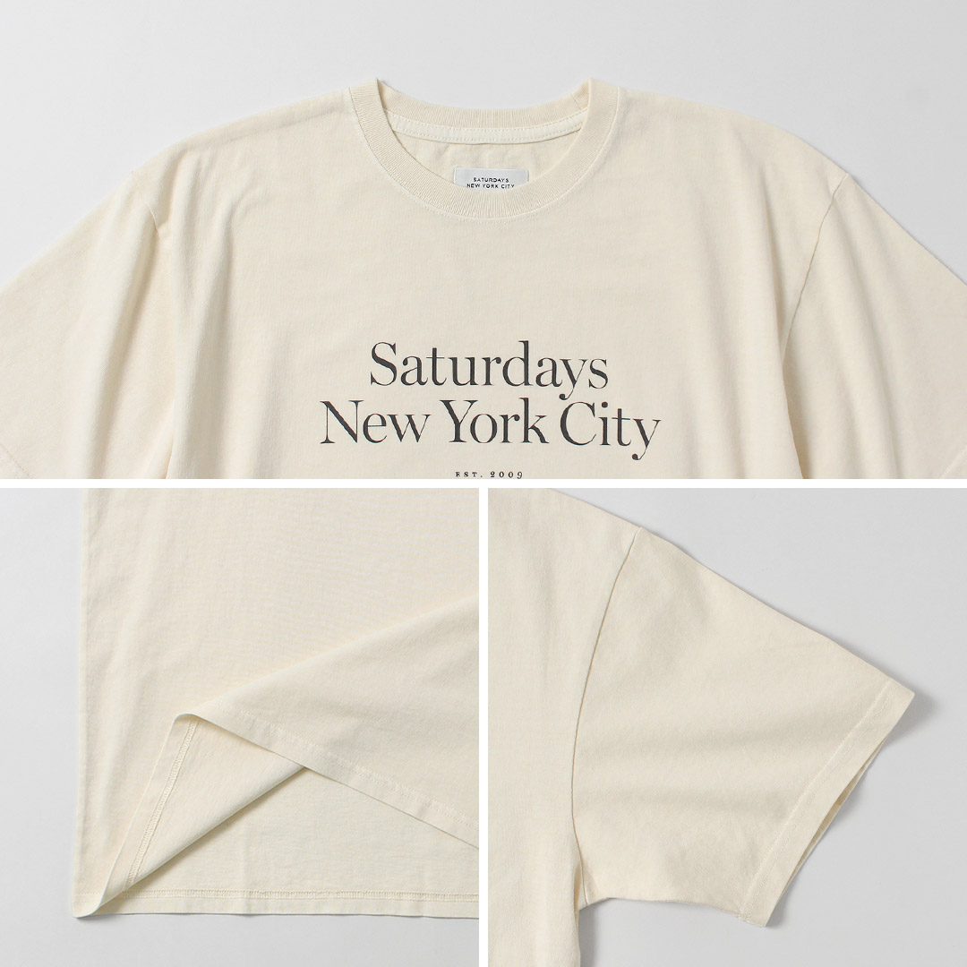SATURDAYS NYC（サタデーズ ニューヨークシティ） ミラー スタンダード ショートスリーブ Tシャツ / 半袖 メンズ | Saturdays NYC | 14