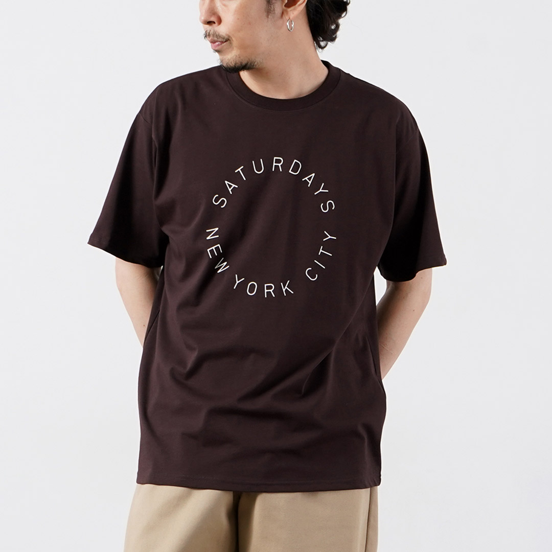 SATURDAYS NYC（サタデーズ ニューヨークシティ） サーキュラー サタデーズ ロゴ Tシャツ / 半袖 メンズ |  | 03
