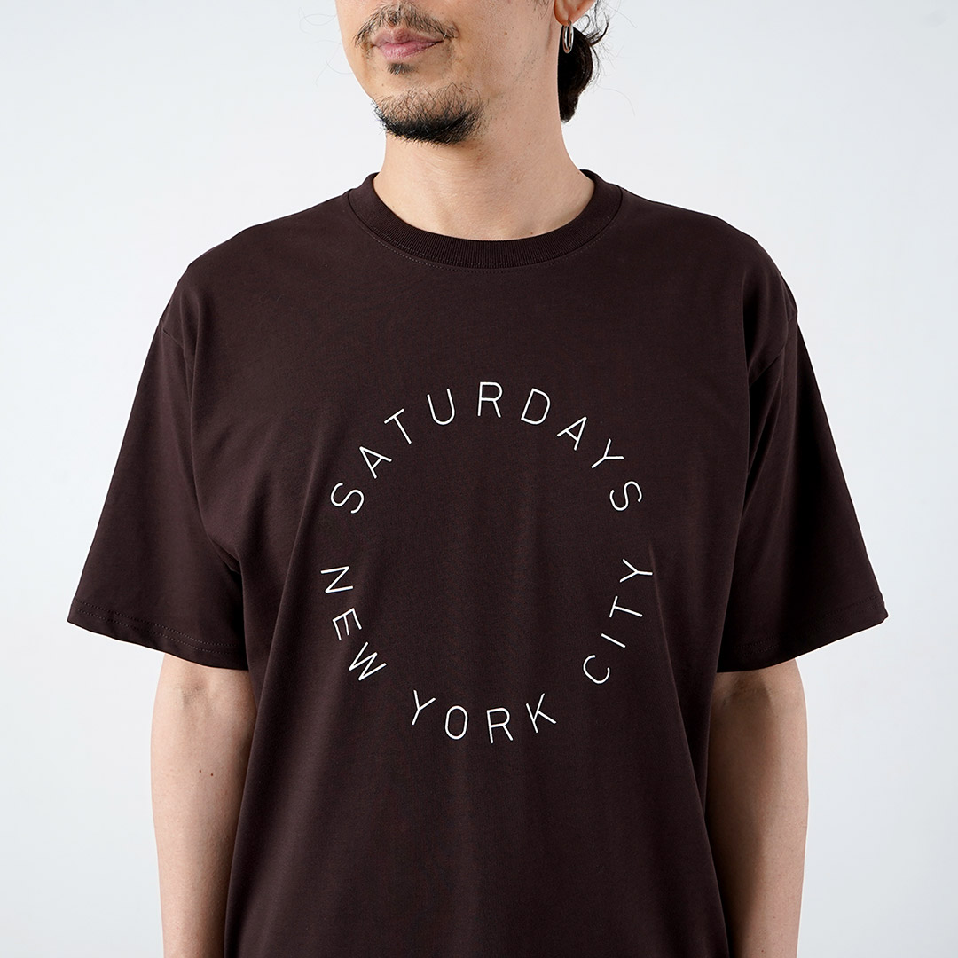 SATURDAYS NYC（サタデーズ ニューヨークシティ） サーキュラー サタデーズ ロゴ Tシャツ / 半袖 メンズ |  | 12
