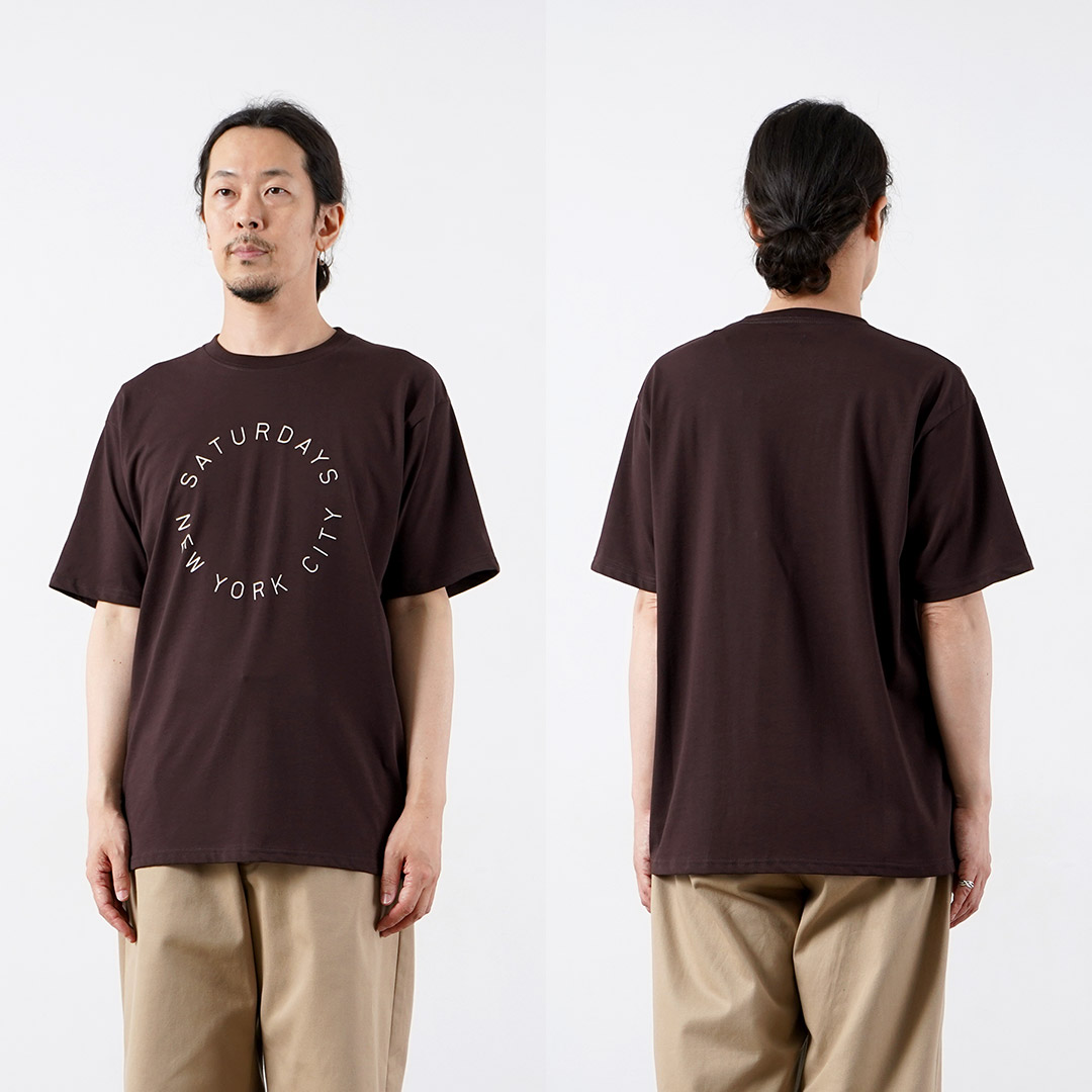 SATURDAYS NYC（サタデーズ ニューヨークシティ） サーキュラー サタデーズ ロゴ Tシャツ / 半袖 メンズ |  | 14