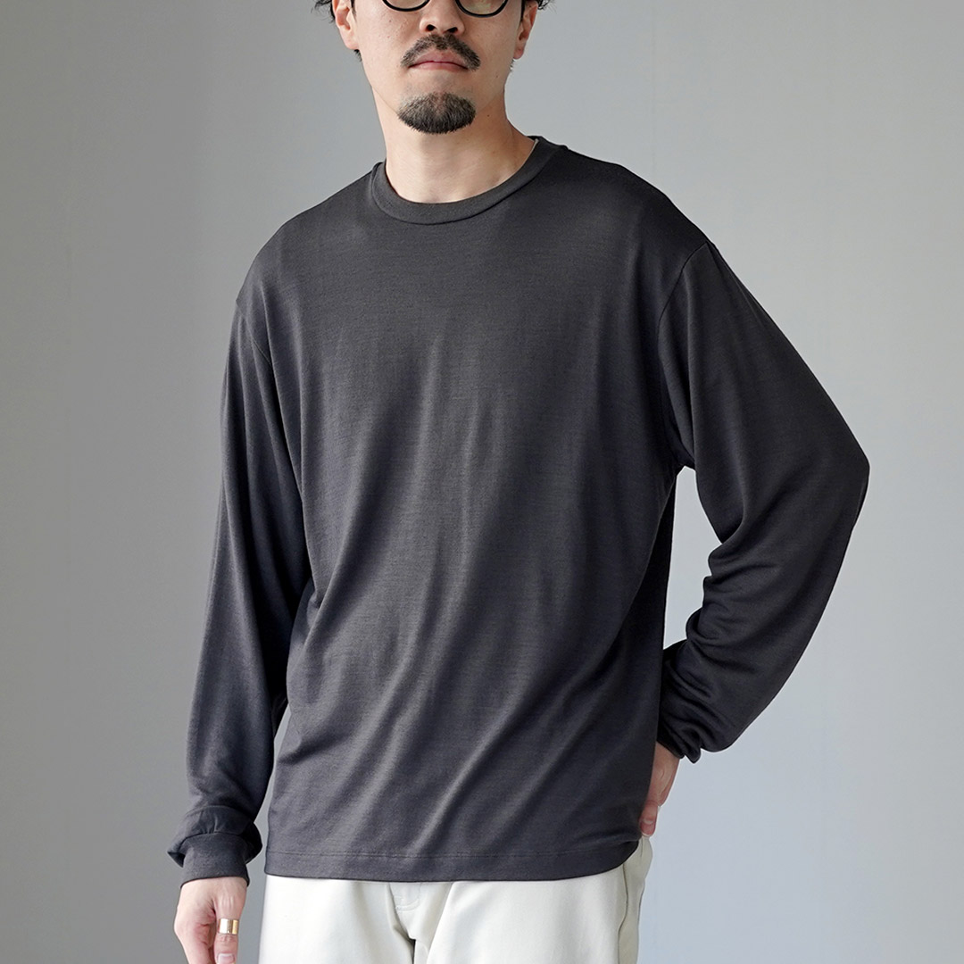 LIFiLL（リフィル） ウーリッシュ ロングスリーブ TEE メンズ / メンズ トップス カットソー 長袖 ウール | LIFiLL | 02