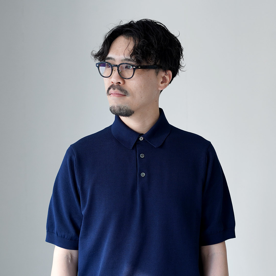 RINASCENTE（リナシェンテ） 別注 12G天竺 ハイブリッド ウォッシャブル ポロシャツ 日本製 / メンズ 半袖 ニット |  | 12