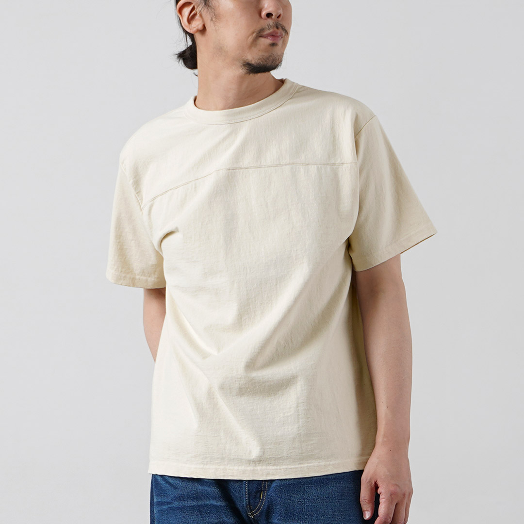 BARNS（バーンズ） 小寸 ショートスリーブ フットボールTシャツ 日本製 / メンズ | BARNS OUTFITTERS | 02