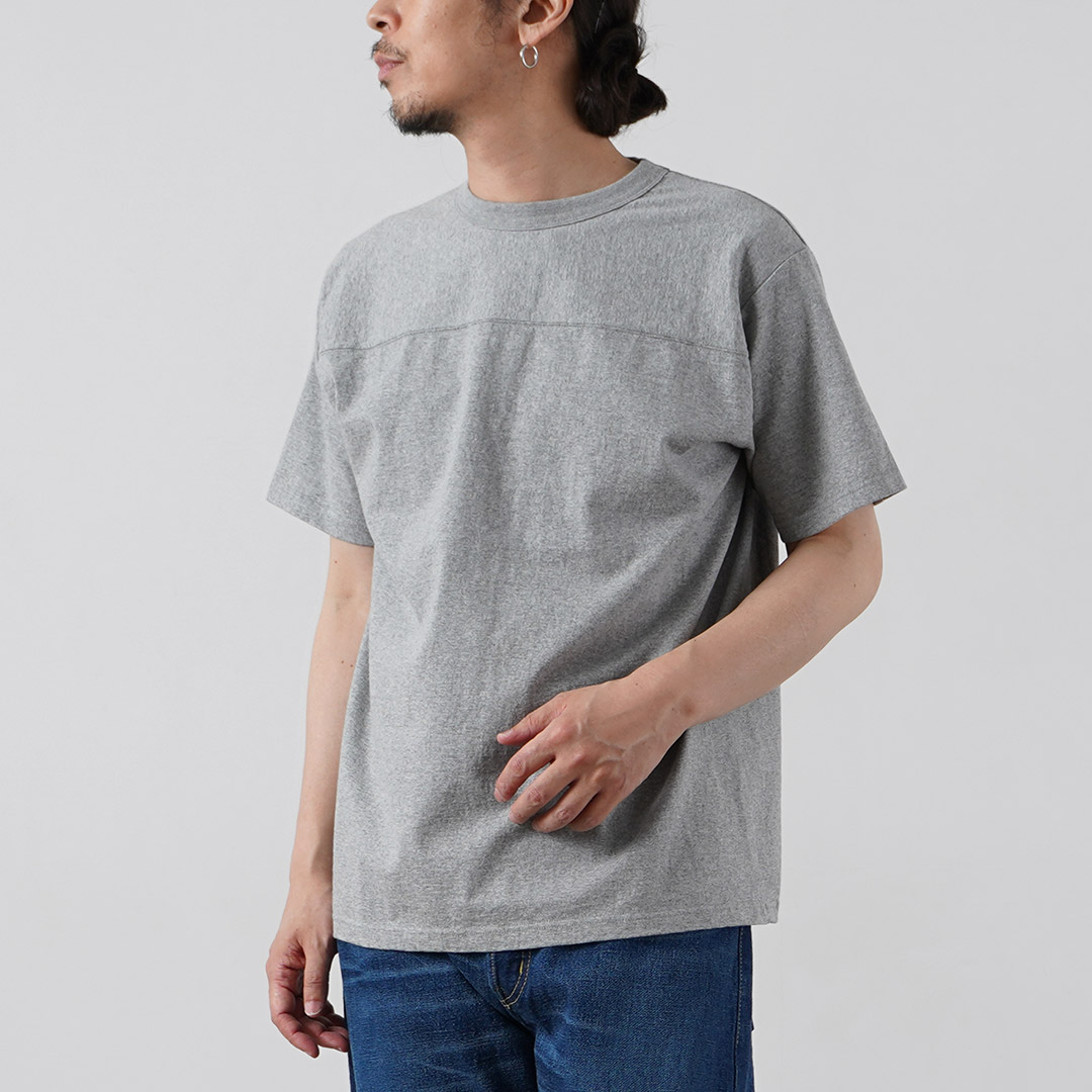 BARNS（バーンズ） 小寸 ショートスリーブ フットボールTシャツ 日本製 / メンズ | BARNS OUTFITTERS | 03