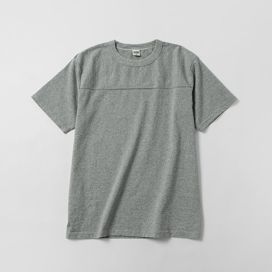 BARNS（バーンズ） 小寸 ショートスリーブ フットボールTシャツ 日本製 / メンズ | BARNS OUTFITTERS | 06