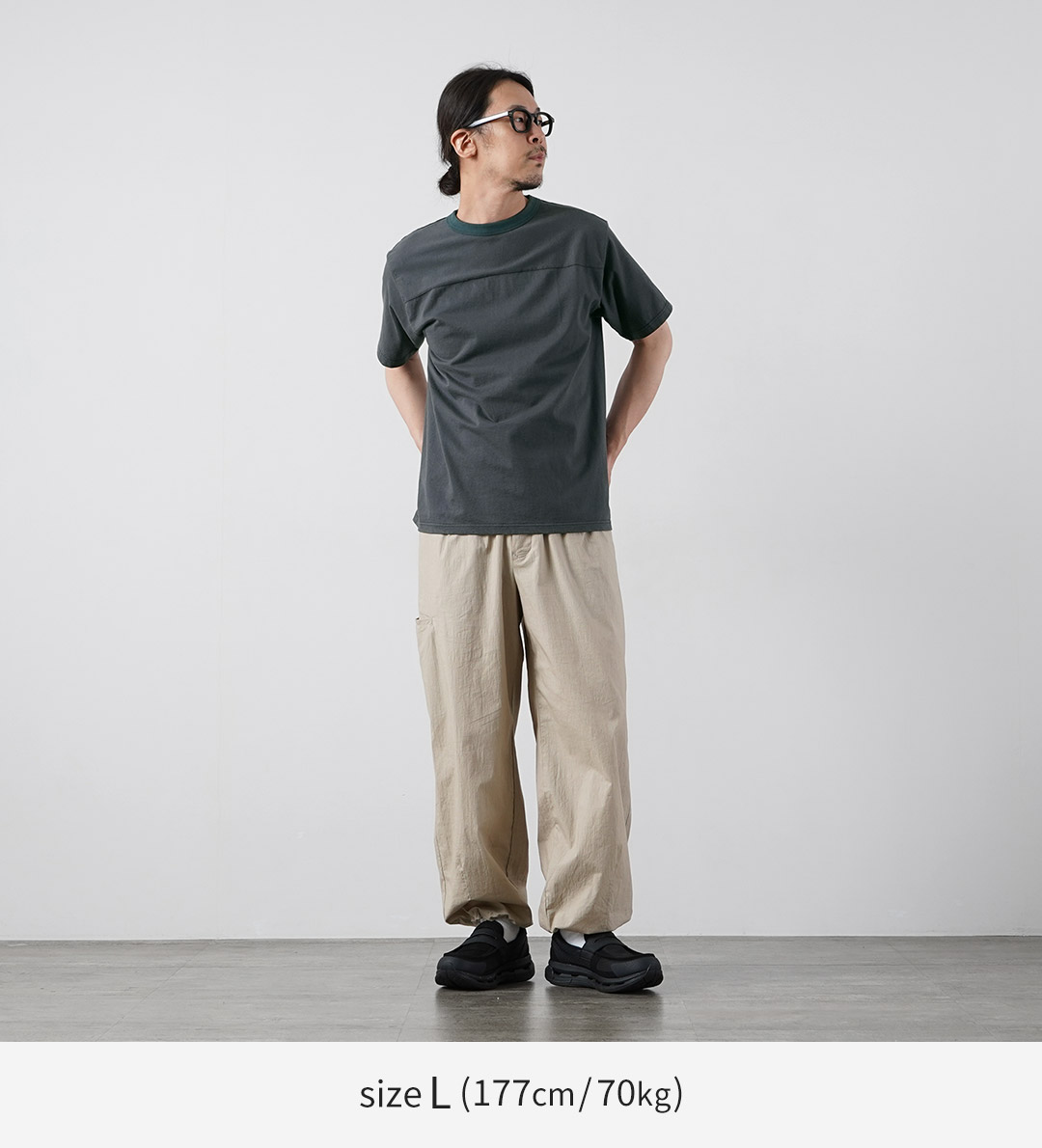 BARNS（バーンズ） 小寸 ショートスリーブ フットボールTシャツ 日本製 / メンズ | BARNS OUTFITTERS | 07