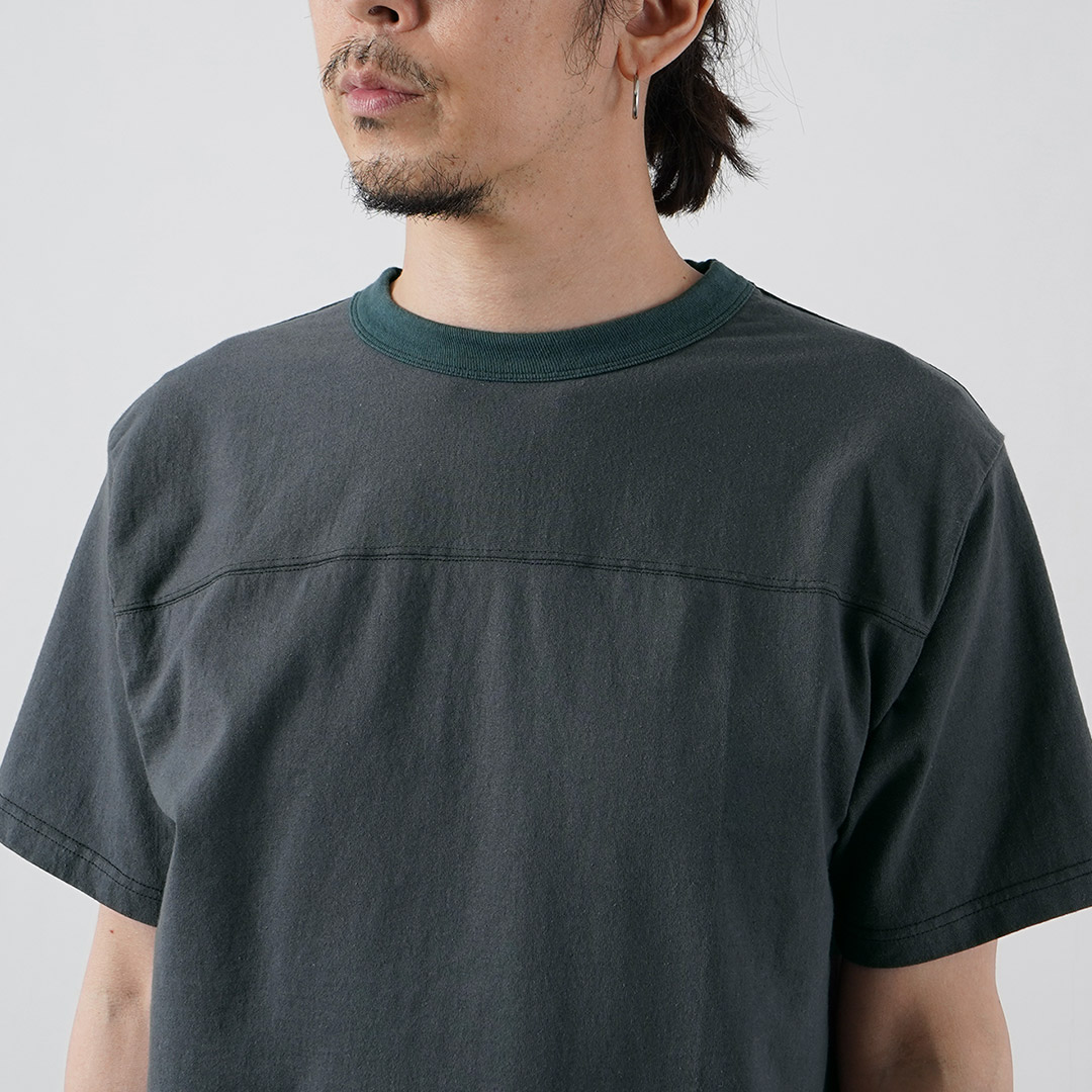 BARNS（バーンズ） 小寸 ショートスリーブ フットボールTシャツ 日本製 / メンズ | BARNS OUTFITTERS | 11