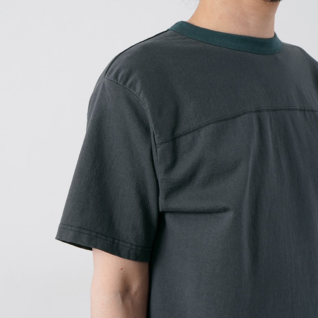 BARNS（バーンズ） 小寸 ショートスリーブ フットボールTシャツ 日本製 / メンズ | BARNS OUTFITTERS | 13