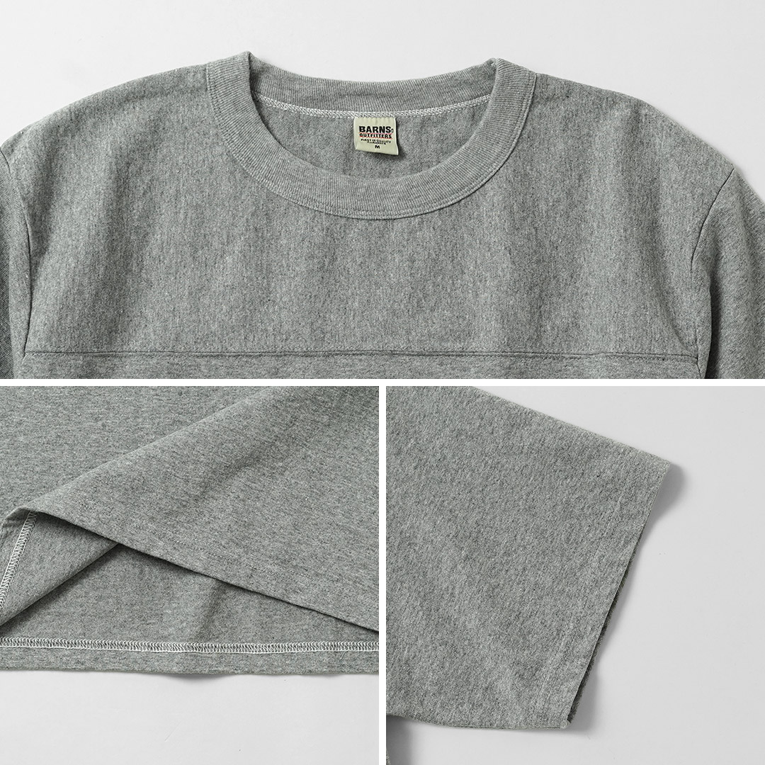 BARNS（バーンズ） 小寸 ショートスリーブ フットボールTシャツ 日本製 / メンズ | BARNS OUTFITTERS | 17