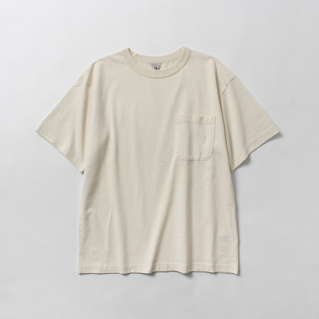FILMELANGE（フィルメランジェ） オールデン エアスピン天竺 ポケットTシャツ 日本製 / メンズ 半袖 | FilMelange | 05