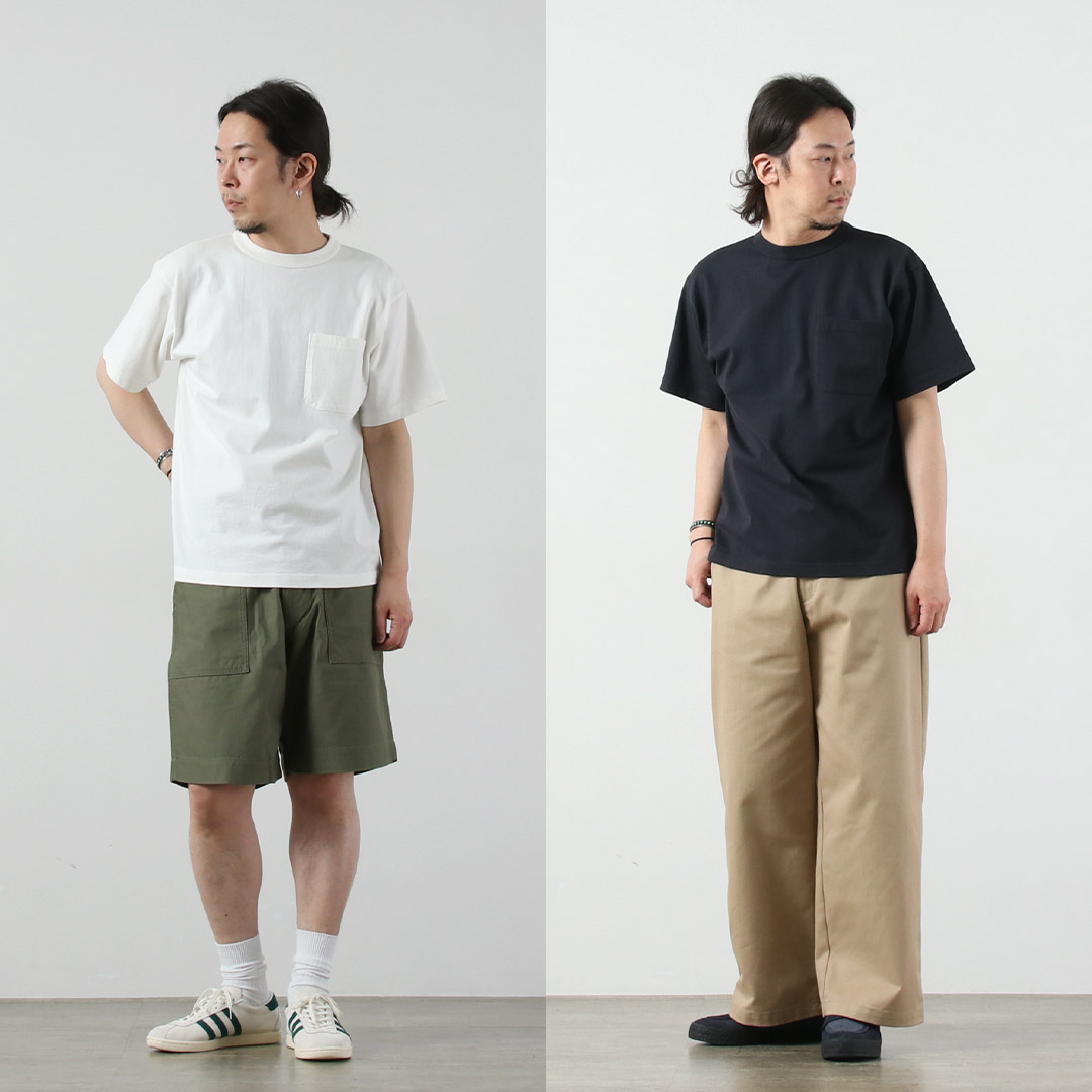 FILMELANGE（フィルメランジェ） オールデン エアスピン天竺 ポケットTシャツ 日本製 / メンズ 半袖 | FilMelange | 07