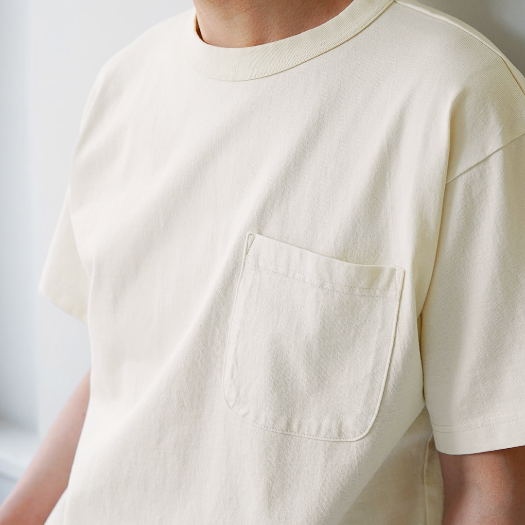 FILMELANGE（フィルメランジェ） オールデン エアスピン天竺 ポケットTシャツ 日本製 / メンズ 半袖 | FilMelange | 11