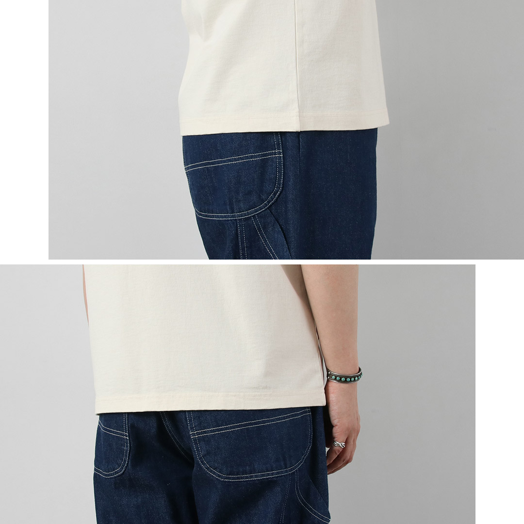 FILMELANGE（フィルメランジェ） オールデン エアスピン天竺 ポケットTシャツ 日本製 / メンズ 半袖 | FilMelange | 12