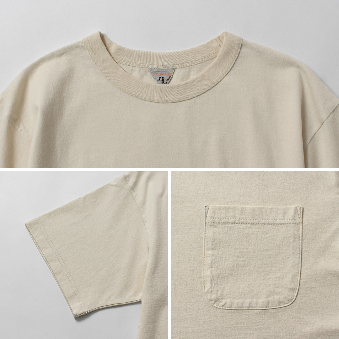FILMELANGE（フィルメランジェ） オールデン エアスピン天竺 ポケットTシャツ 日本製 / メンズ 半袖 | FilMelange | 14