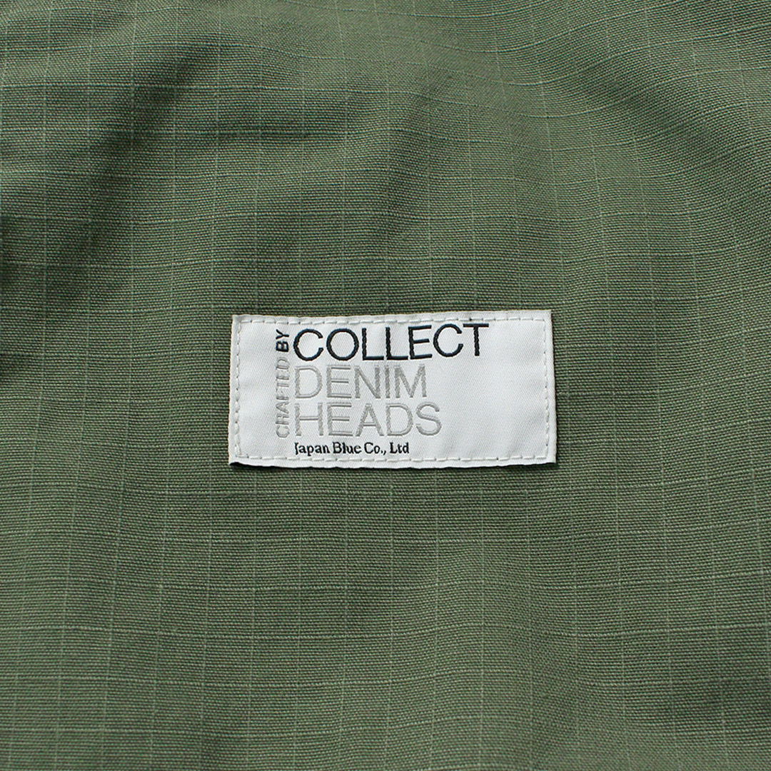 Blue refabric（ブルーリファブリック） ワイドベイカーパンツ リップストップ 日本製 / メンズ ベーカーパンツファティーグパンツ 硫化染め |  | 09