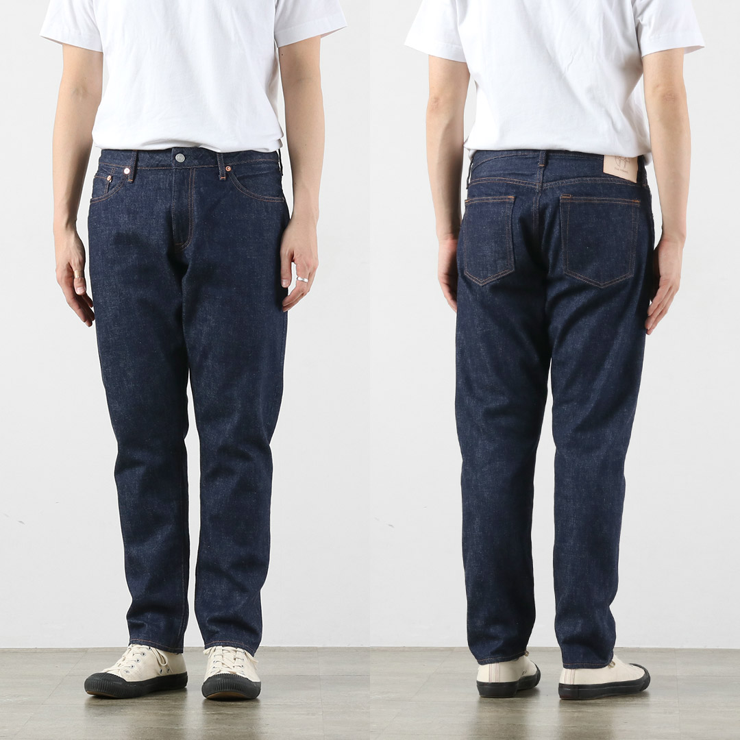 Blue refabric（ブルーリファブリック） 13oz セミワイドテーパード 5Pジーンズ 日本製 / メンズ デニム ジーパン | JAPAN BLUE JEANS | 11