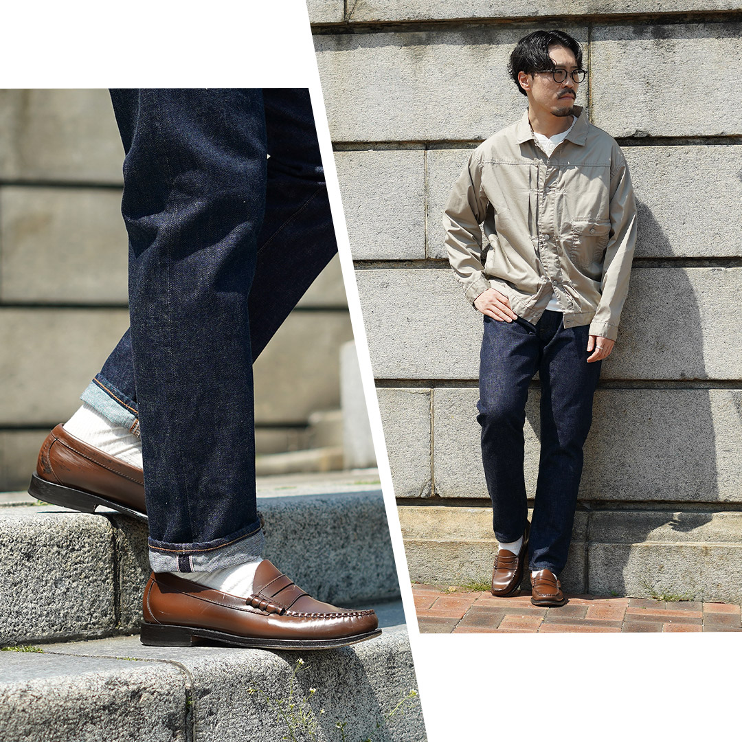 Blue refabric（ブルーリファブリック） 13oz セミワイドテーパード 5Pジーンズ 日本製 / メンズ デニム ジーパン | JAPAN BLUE JEANS | 04