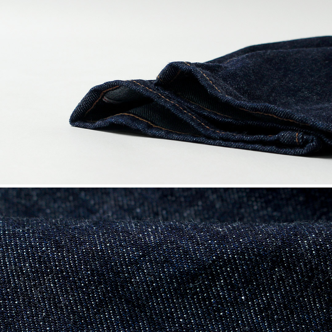 Blue refabric（ブルーリファブリック） 13oz セミワイドテーパード 5Pジーンズ 日本製 / メンズ デニム ジーパン | JAPAN BLUE JEANS | 05