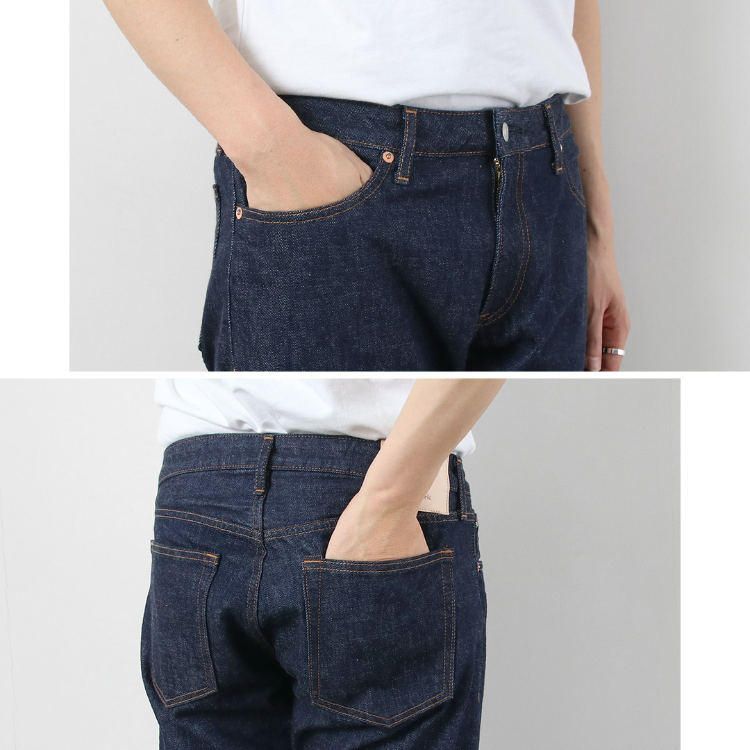 Blue refabric（ブルーリファブリック） 13oz セミワイドテーパード 5Pジーンズ 日本製 / メンズ デニム ジーパン | JAPAN BLUE JEANS | 08