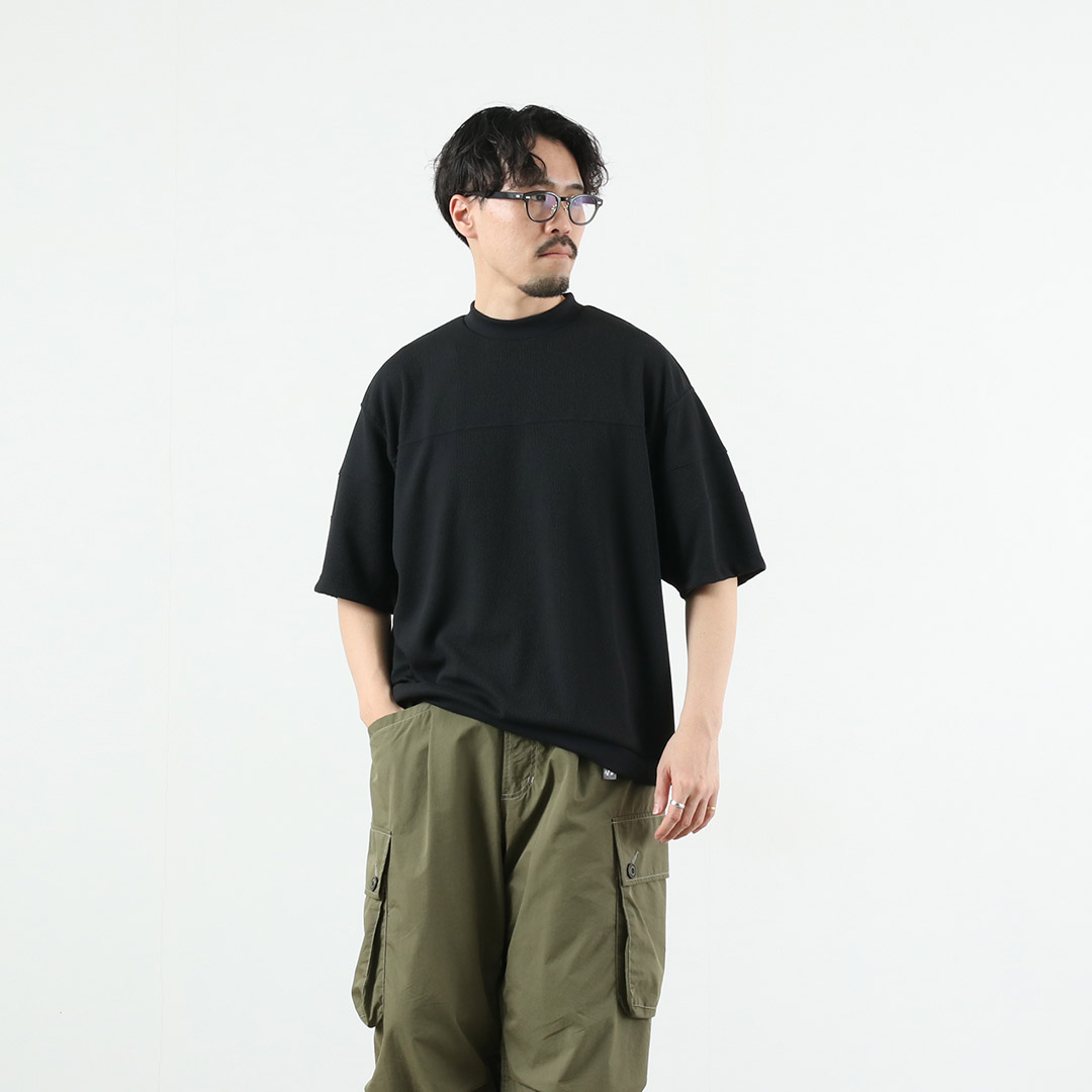 RAG（ラグ） クイックドライ ワッフル フットボールTシャツ 日本製 / メンズ 半袖 | RAG | 12