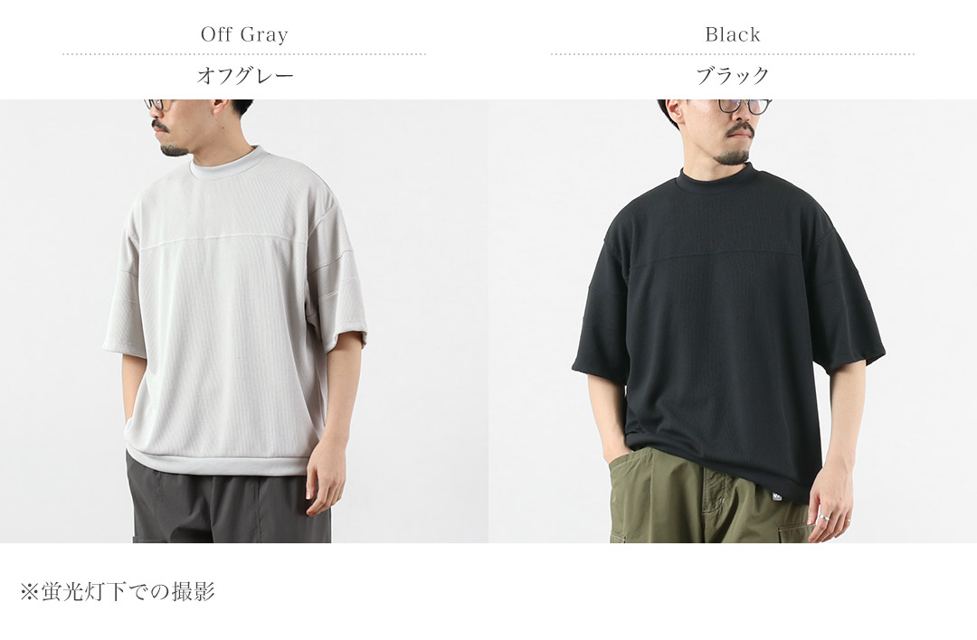 RAG（ラグ） クイックドライ ワッフル フットボールTシャツ 日本製 / メンズ 半袖 | RAG | 03