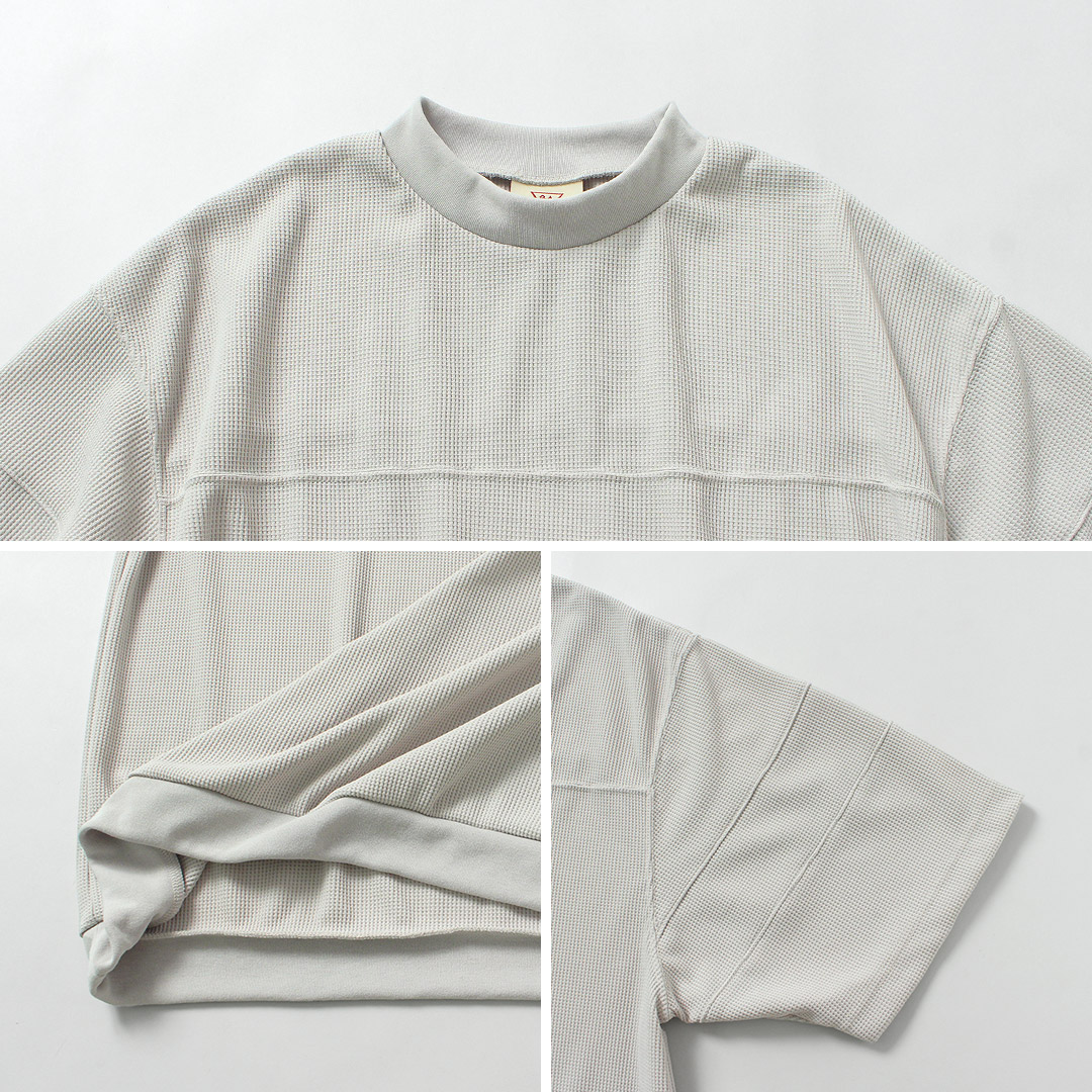 RAG（ラグ） クイックドライ ワッフル フットボールTシャツ 日本製 / メンズ 半袖 | RAG | 13