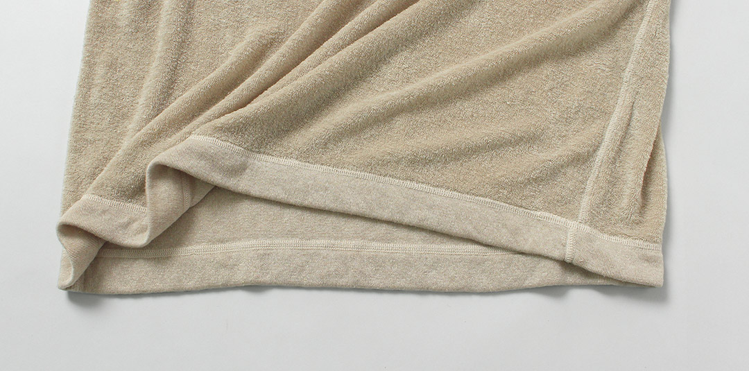 KEMA DESIGNS（ケマデザインズ） リネンパイル オフセット ヘンリーネックTシャツ 日本製 / メンズ 半袖 |  | 16