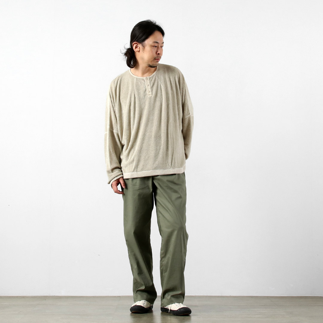 KEMA DESIGNS（ケマデザインズ） タック レイジーパンツ 日本製 / メンズ 麻 イージーパンツ スラックス |  | 06