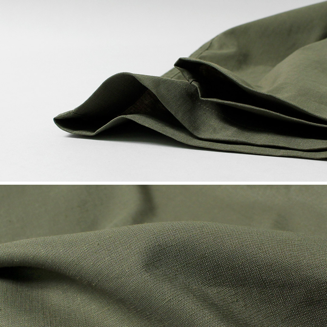 KEMA DESIGNS（ケマデザインズ） タック レイジーパンツ 日本製 / メンズ 麻 イージーパンツ スラックス |  | 07