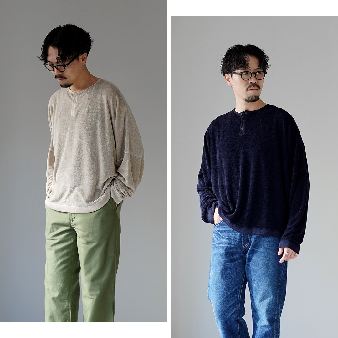 kema designs KEMA DESIGNS（ケマデザインズ） リネンパイル ヘンリー