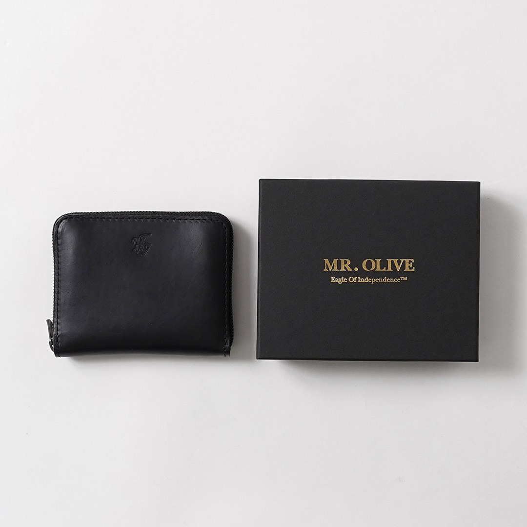 MR.OLIVE（ミスターオリーブ） コンパクト ジップウォレット ホーウィン クロムエクセルレザー 財布 日本製 / メンズ | MR.OLIVE | 09