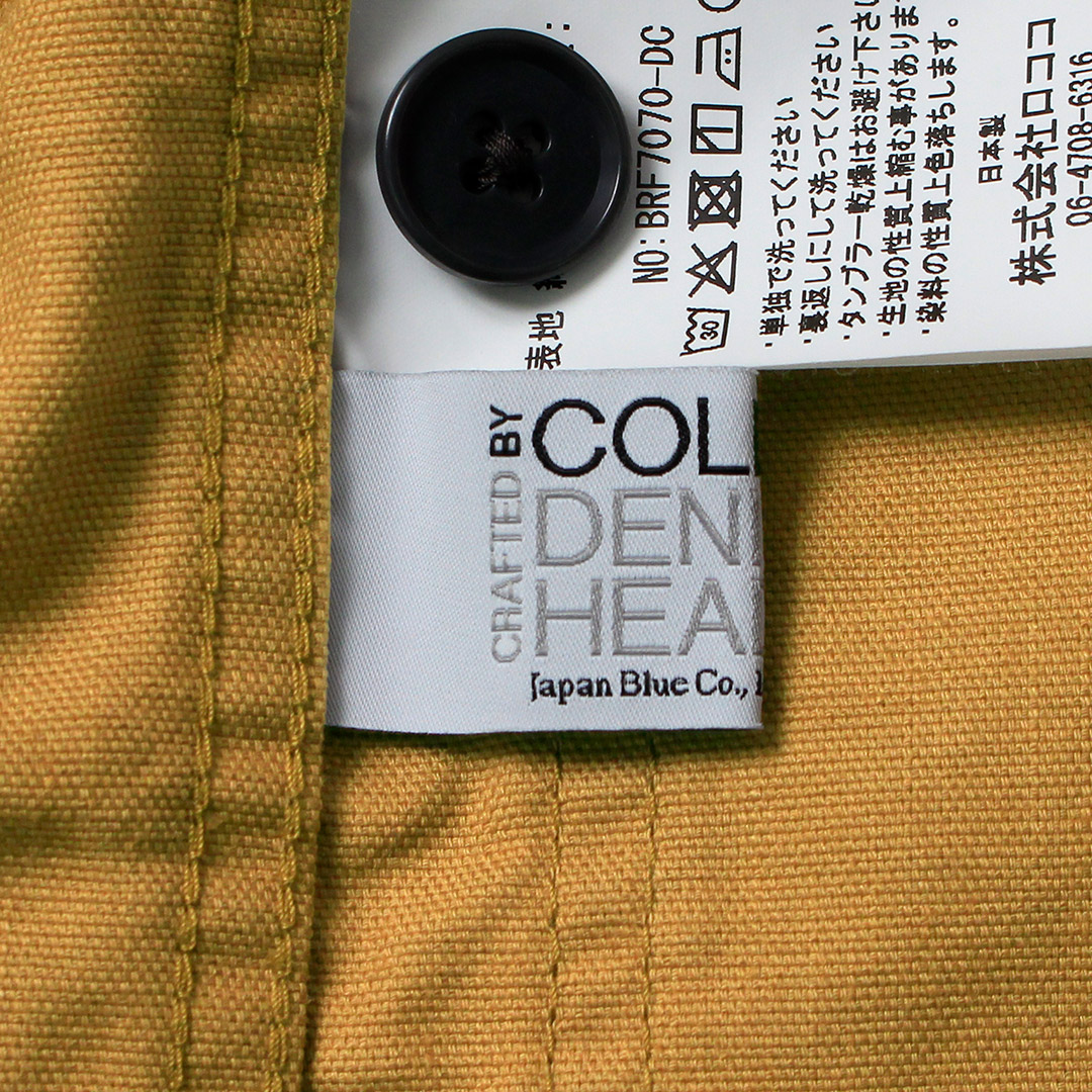 Blue refabric（ブルーリファブリック） ダック フレンチカバーオールジャケット 日本製 / メンズ | JAPAN BLUE JEANS | 14