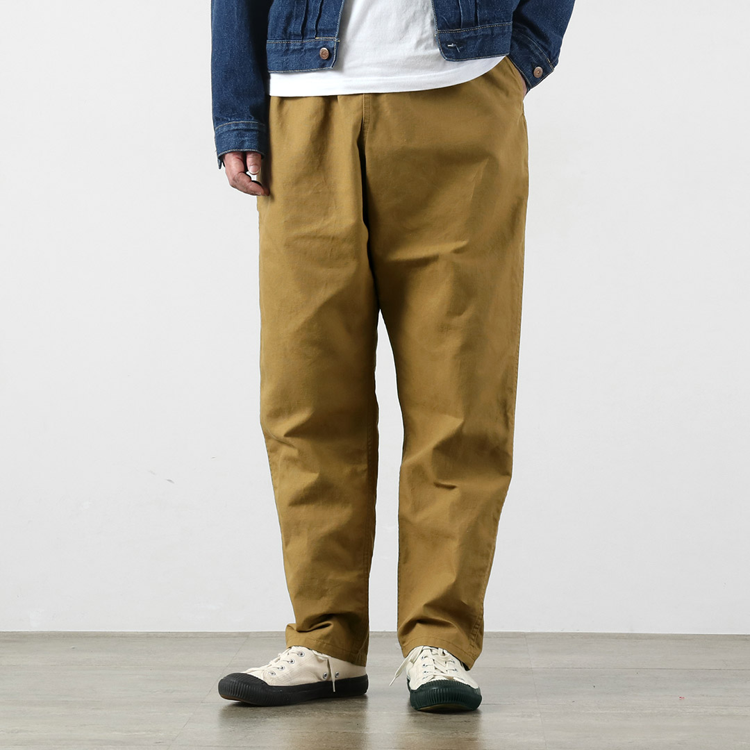 Blue refabric（ブルーリファブリック） ダック イージーパンツ 日本製 / メンズ | JAPAN BLUE JEANS | 01