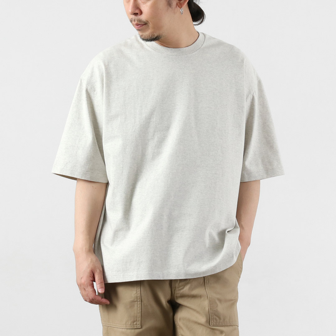HEALTHKNIT（ヘルスニット） 別注 USコットン ユニバーサル クルーネックTシャツ ショートスリーブ / 半袖 メンズ | Healthknit | 02