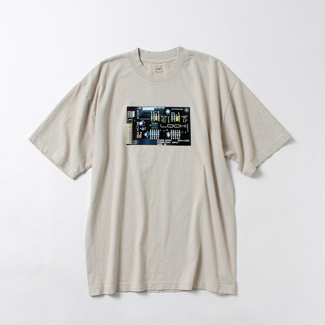 LQQK STUDIO（ルックスタジオ） サーキットボード Tシャツ / メンズ