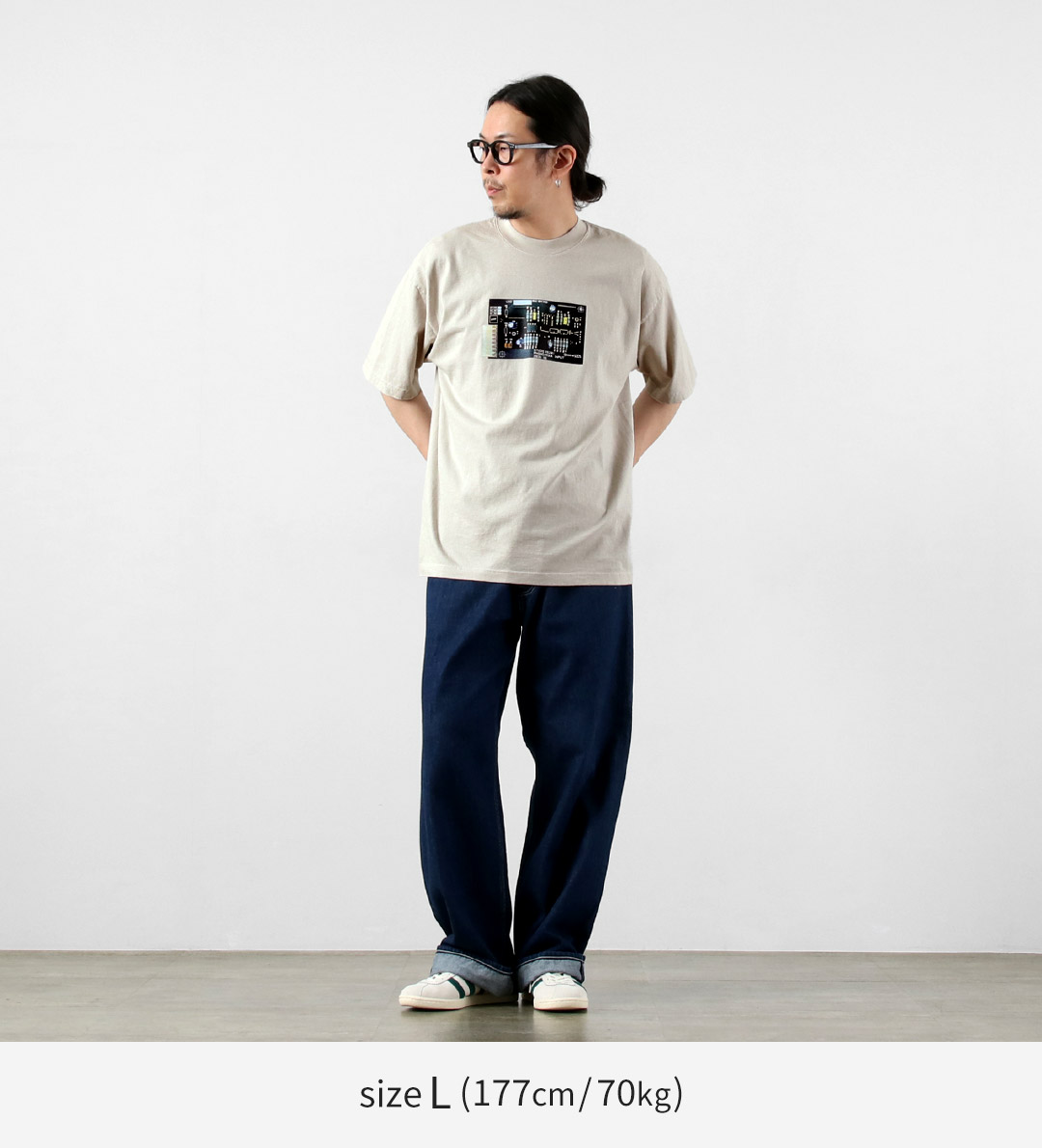 未使用 LQQK STUDIO TEE 2点XL LQQK STUDIO（ルックスタジオ） サーキットボード Tシャツ / メンズ