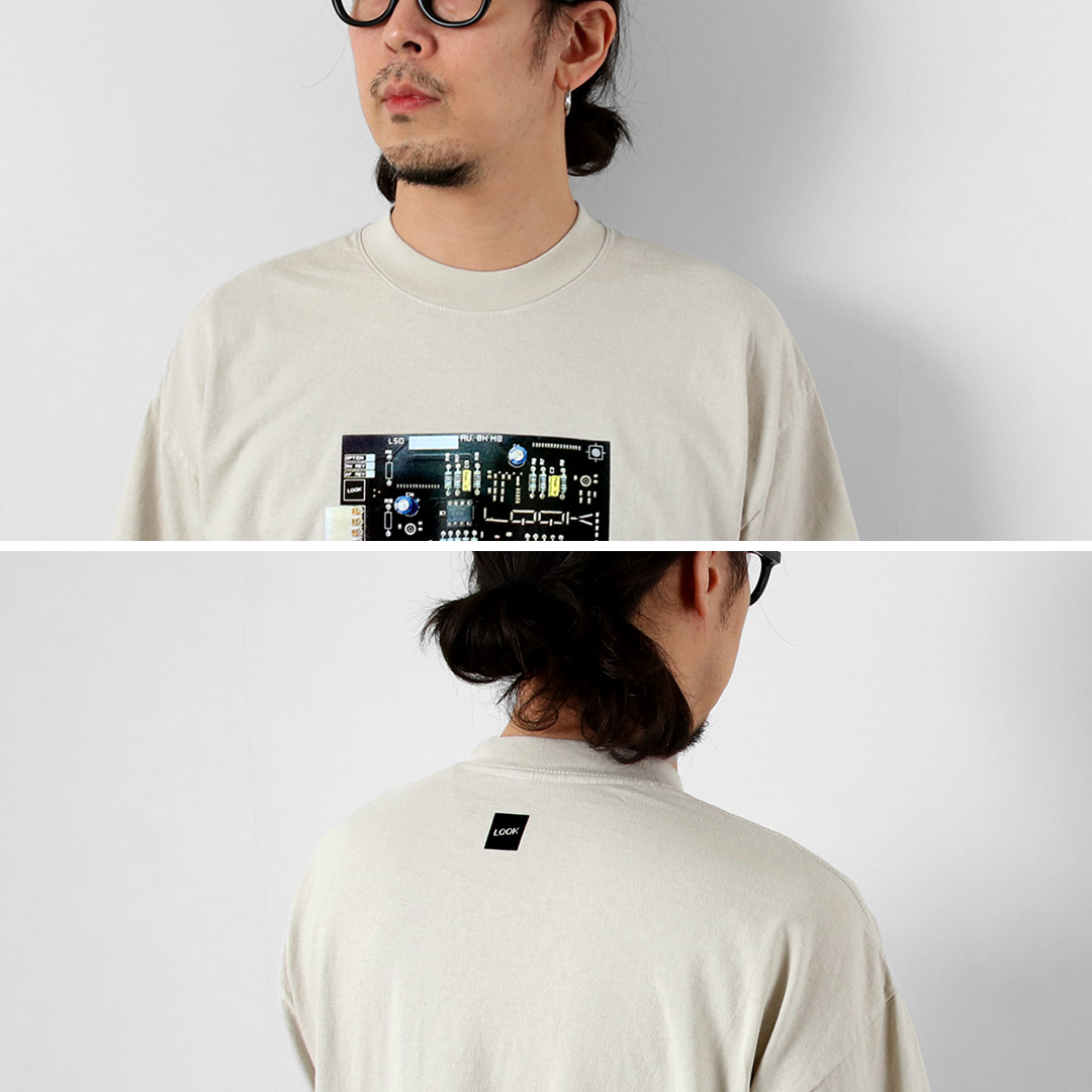 LQQK STUDIO（ルックスタジオ） サーキットボード Tシャツ / メンズ