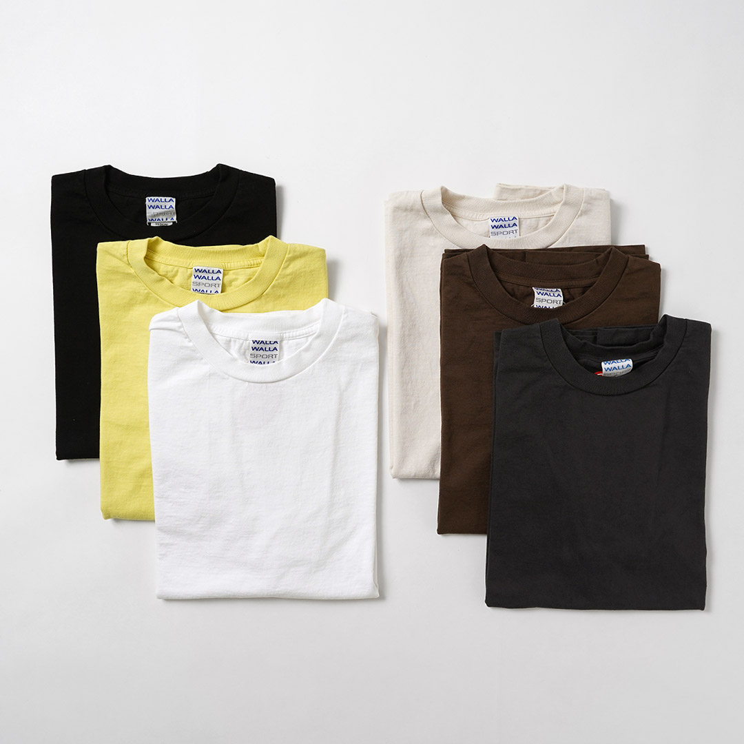 WALLA WALLA SPORT（ワラワラスポーツ） 9oz チューブTシャツ 日本製 / 半袖 ヘビーオンス | WALLA WALLA SPORT | 13