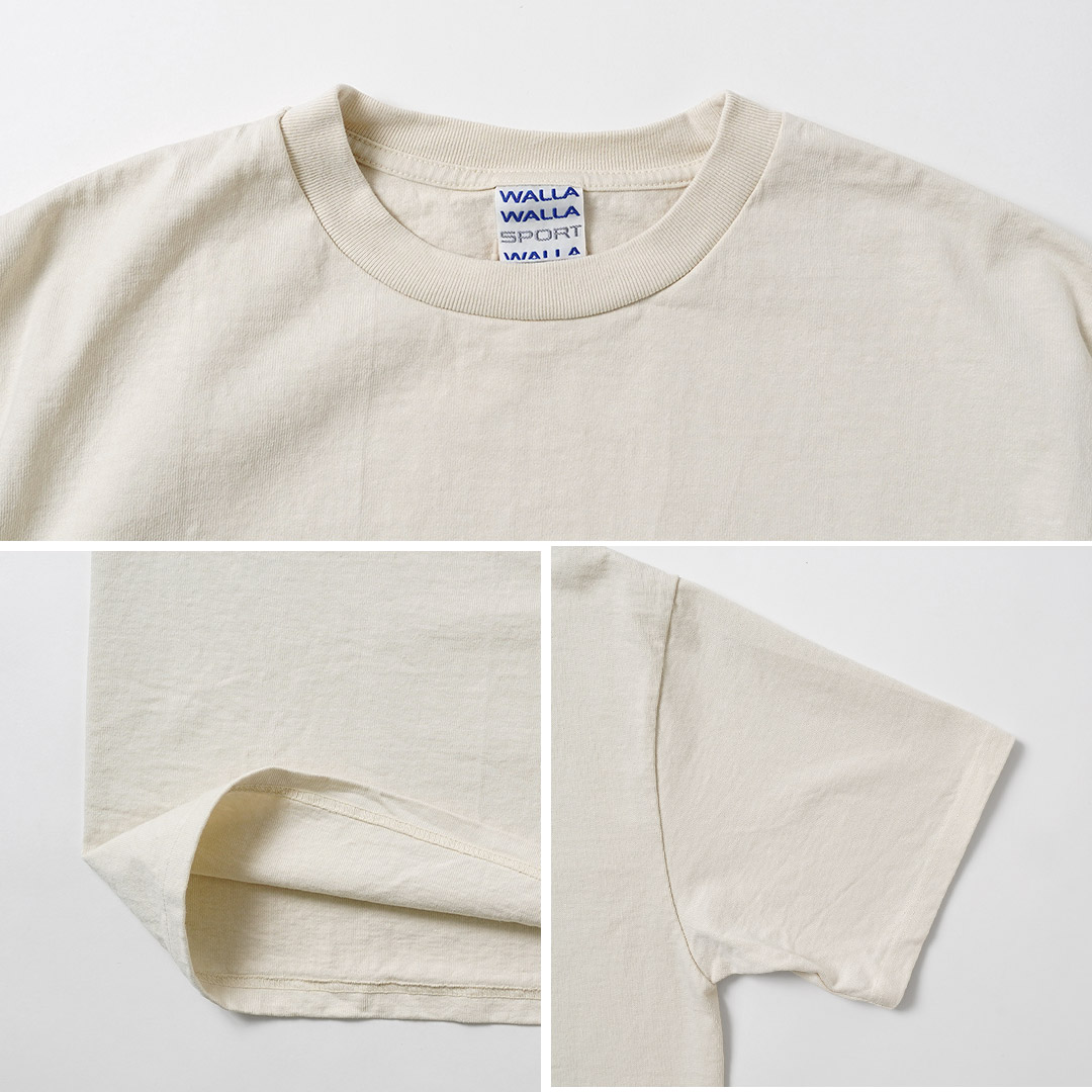 WALLA WALLA SPORT（ワラワラスポーツ） 9oz チューブTシャツ 日本製 / 半袖 ヘビーオンス | WALLA WALLA SPORT | 19