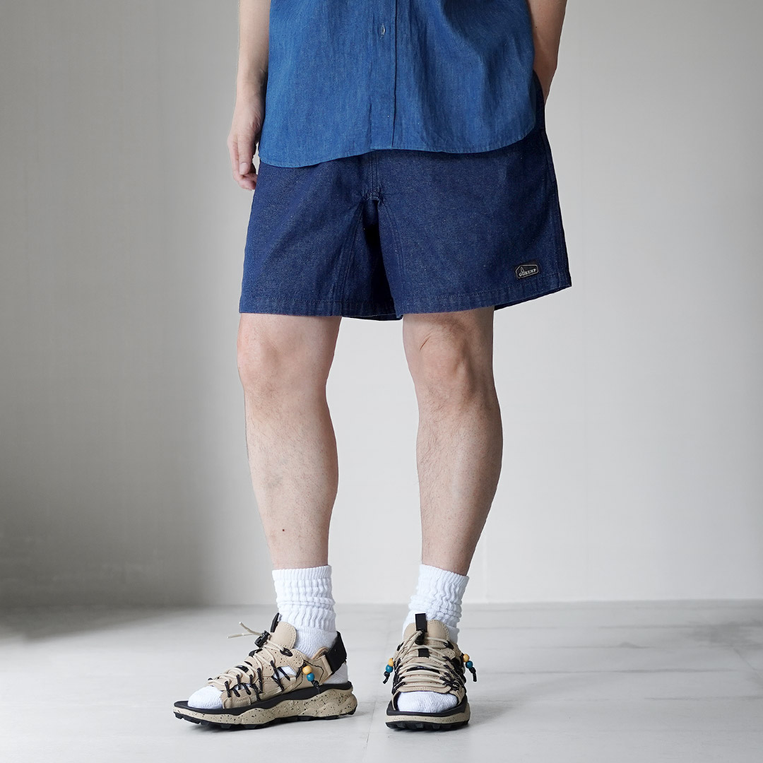 GOHEMP（ゴーヘンプ） ヘンプ ジャムショーツ 7.5ozデニム / メンズ 半パン 短パン 麻 | GOHEMP | 01