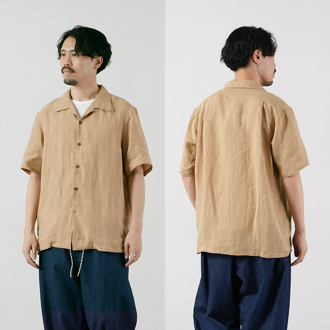 GOHEMP（ゴーヘンプ） オープンマインド シャツ ヘンプブロード 麻 / メンズ | GOHEMP | 15